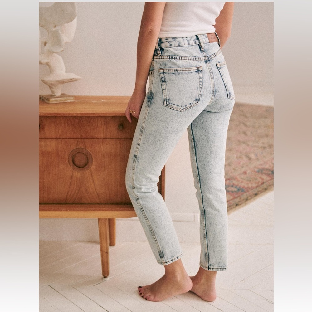 NWT Sezane Le Brut in Edge Blue TALL - Picture 3 of 5